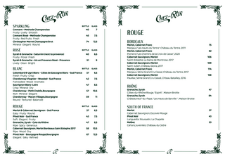 Wines at Van Rijn