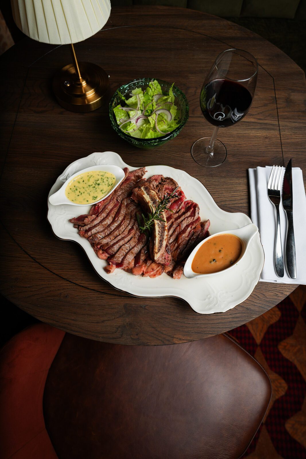 Steak frites in Amsterdam · Chez van Rijn